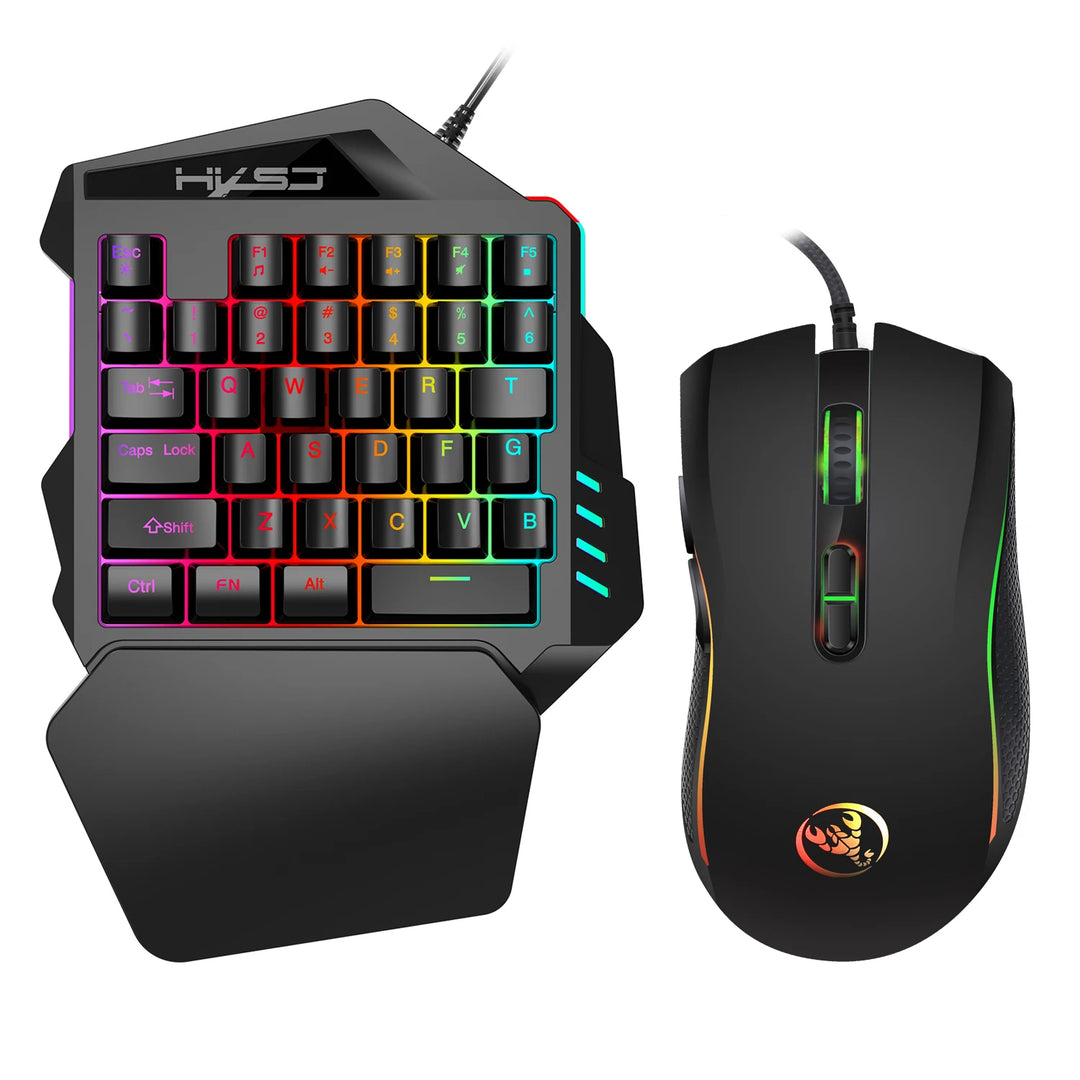 One Handed Gaming Keyboard