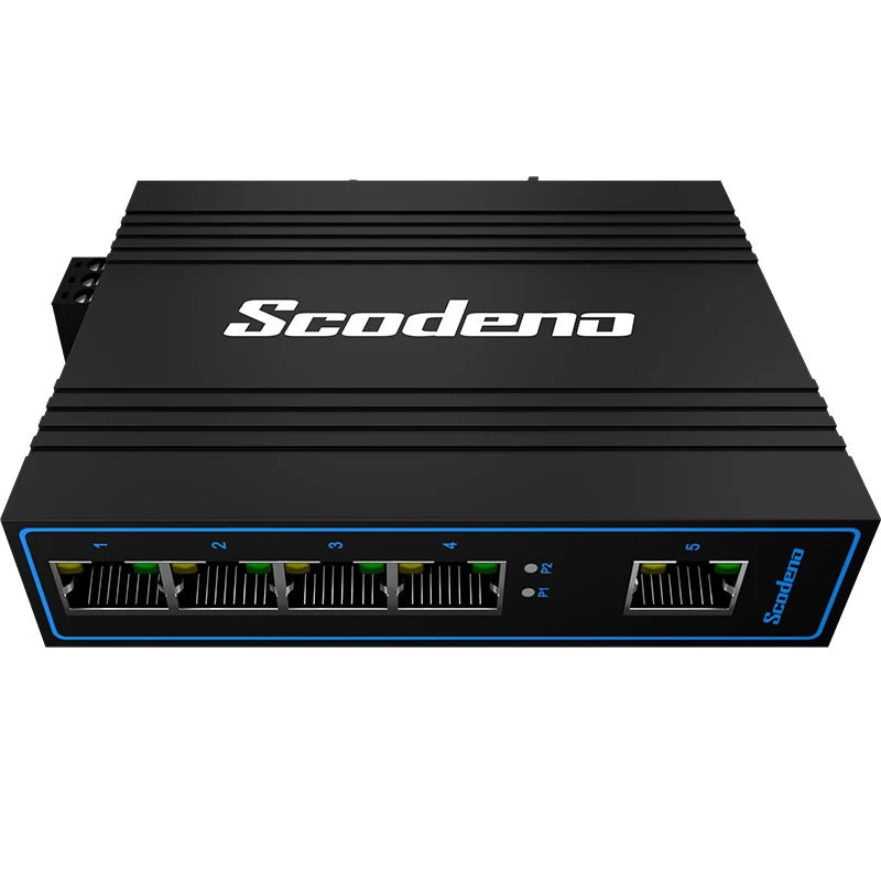 DIN Rail Network Switch