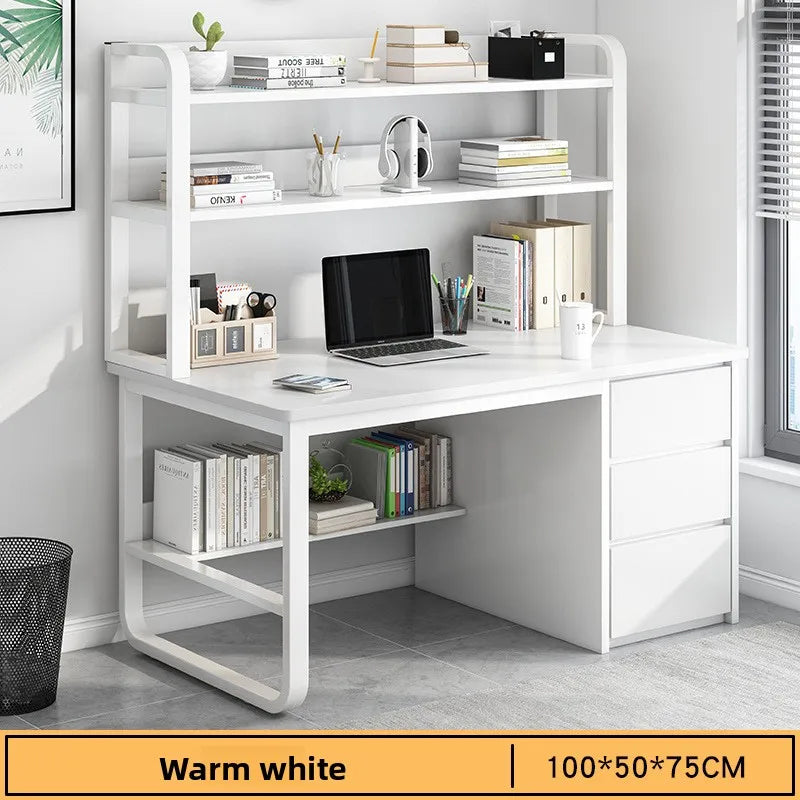 Desk Bookshelf Combo