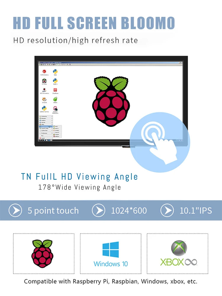 Touchscreen LCD Monitor