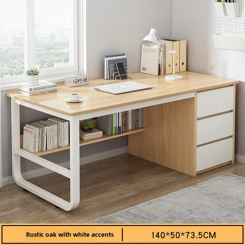 Desk Bookshelf Combo