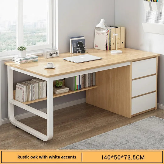 Desk Bookshelf Combo
