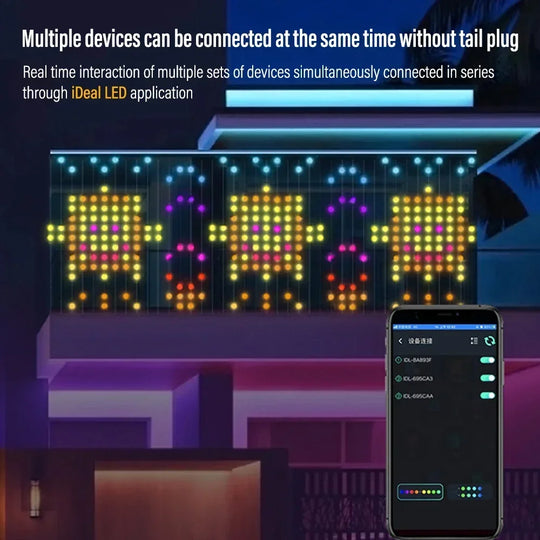 Smart Curtain Lights