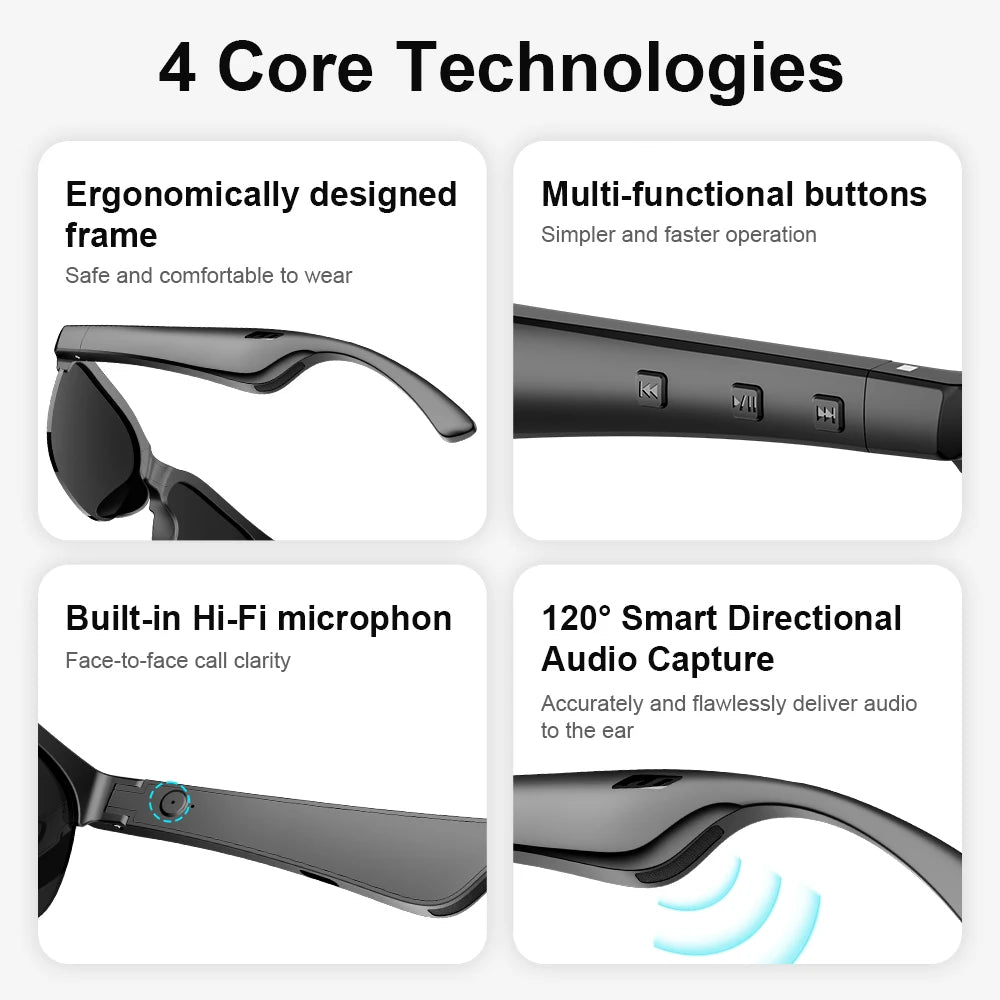 Bluetooth Audio Glasses