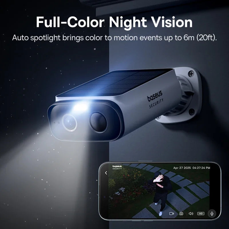 Solar Security Camera