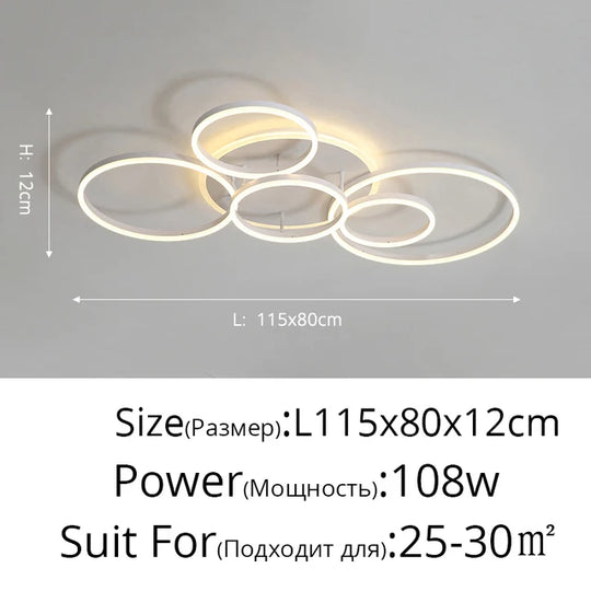 Modern LED Chandelier