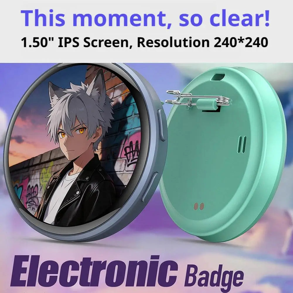 Animated Badge Pin