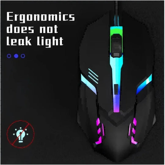 Ergonomic RGB Mouse