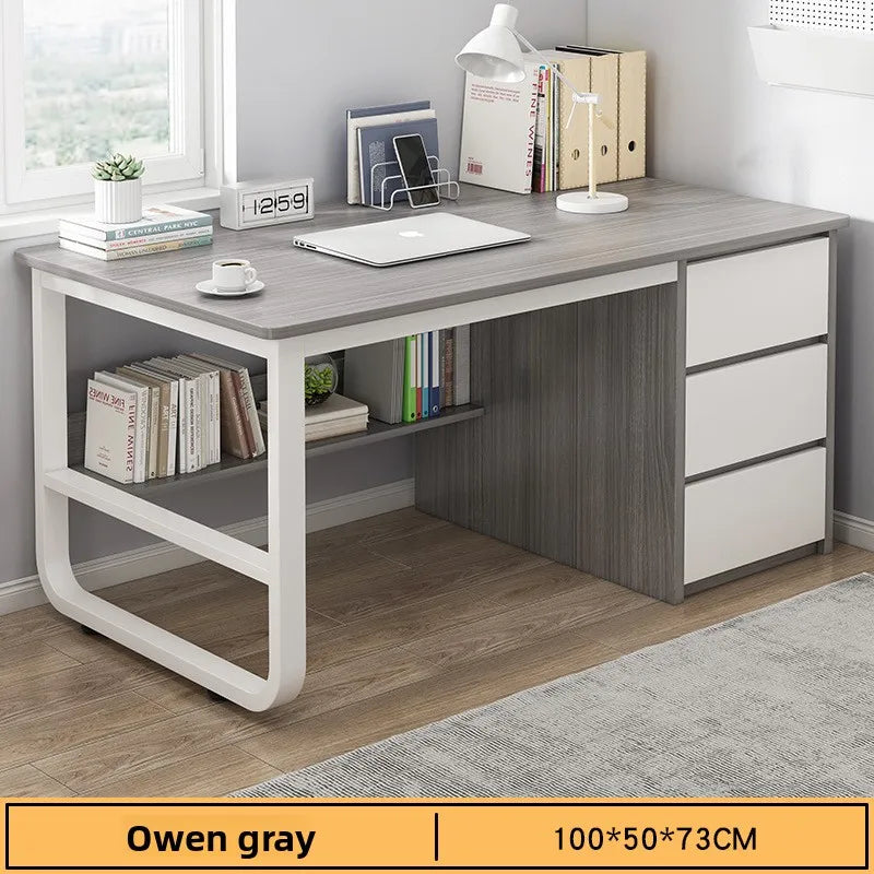 Desk Bookshelf Combo