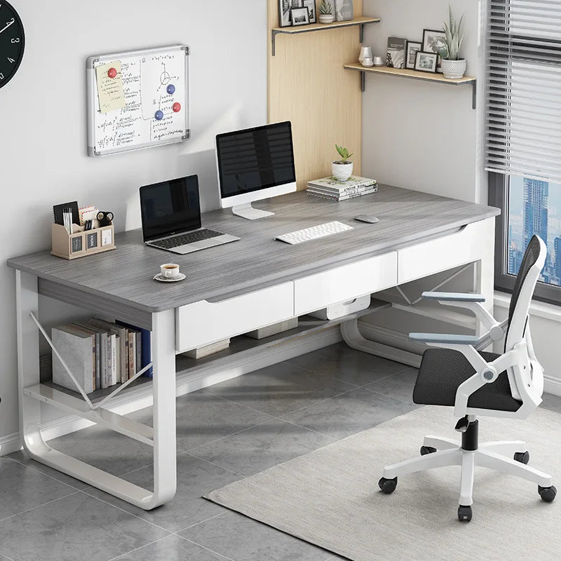 Computer Desk With Drawers