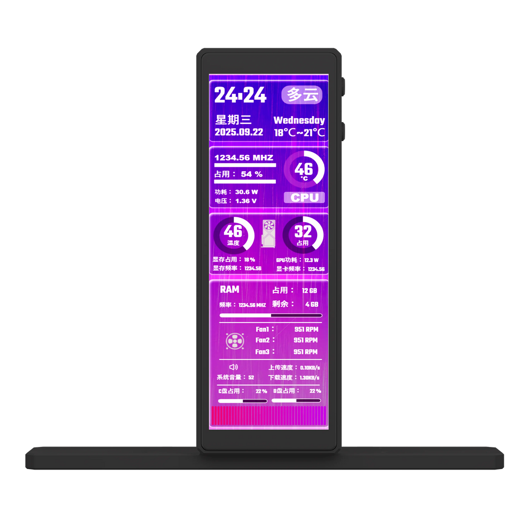 PC Dashboard Screen