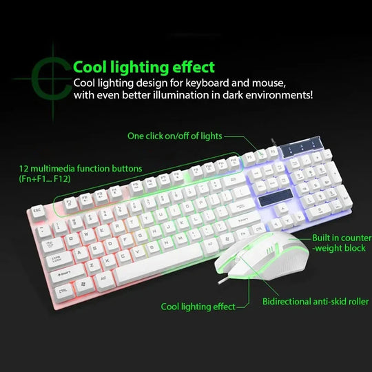 Gaming Keyboard Combo