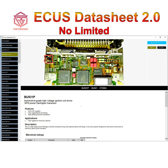 ECU Schematics Database