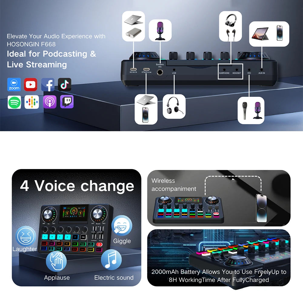DJ Audio Mixer
