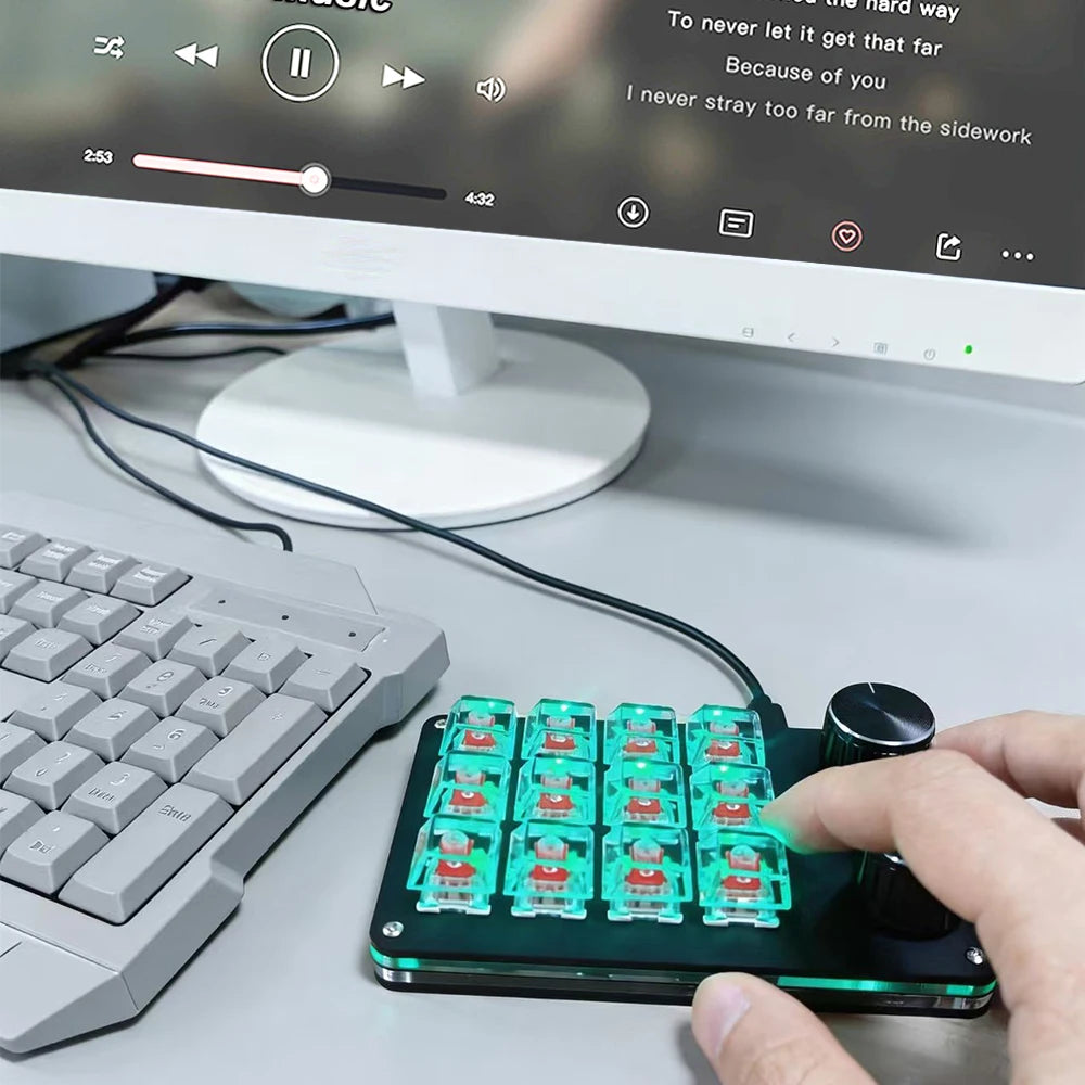 Macro Editing Keyboard