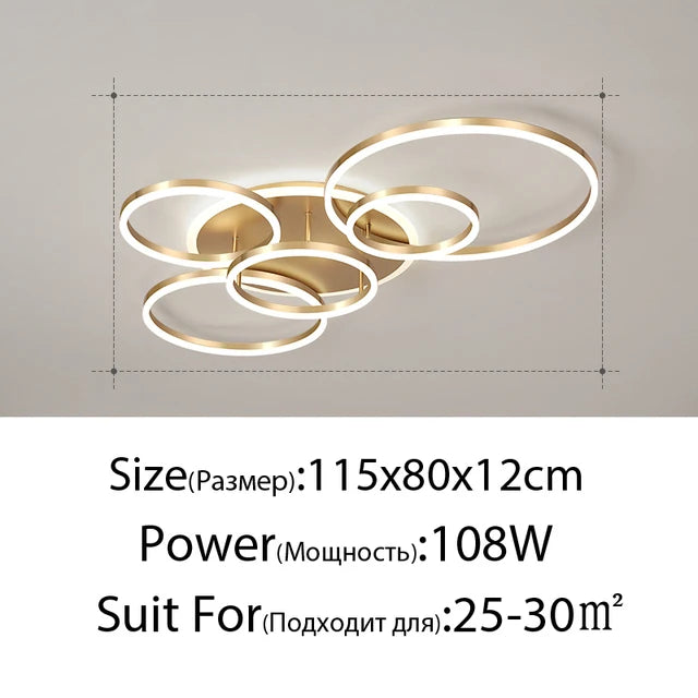 Modern LED Chandelier