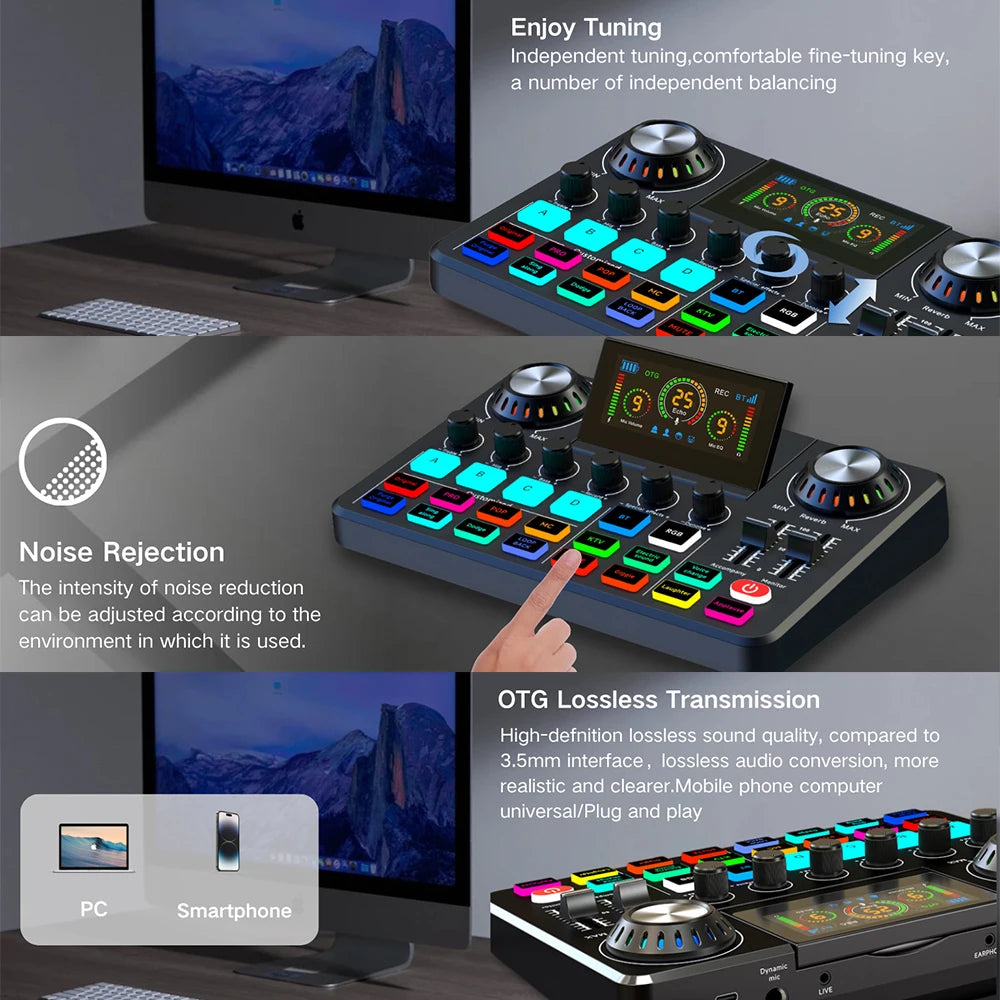 DJ Audio Mixer