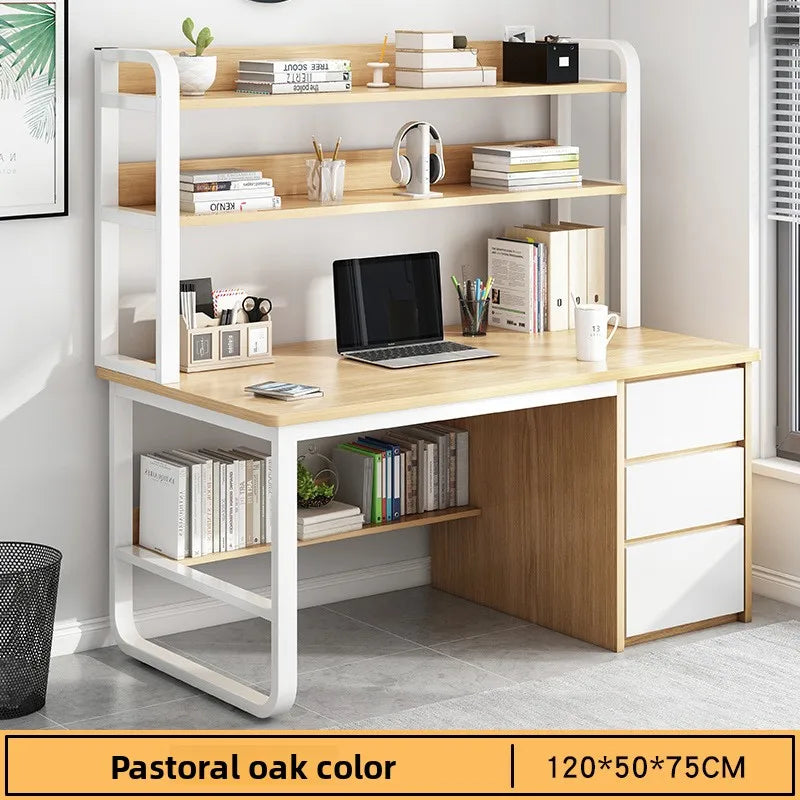 Desk Bookshelf Combo