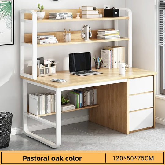 Desk Bookshelf Combo