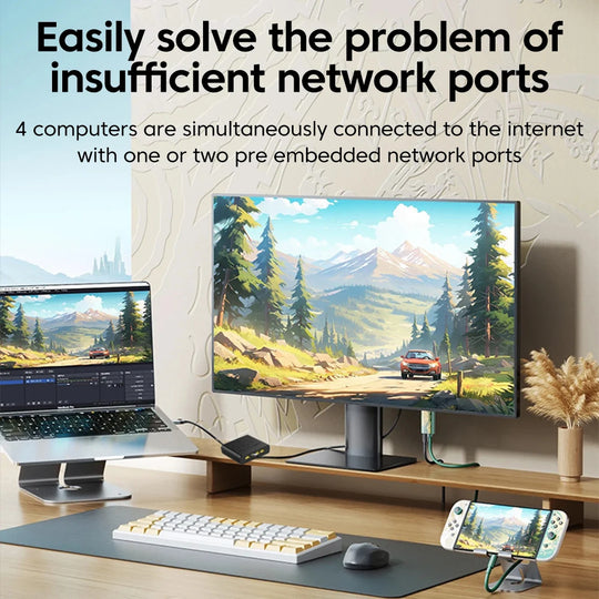 4 Port Network Switch