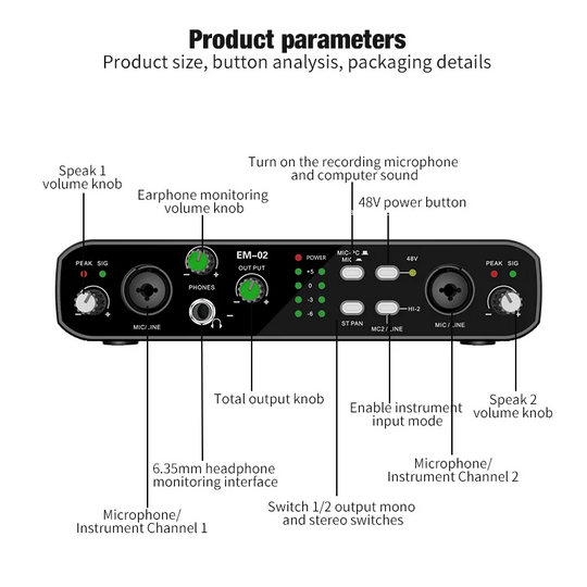 Professional Audio Interface