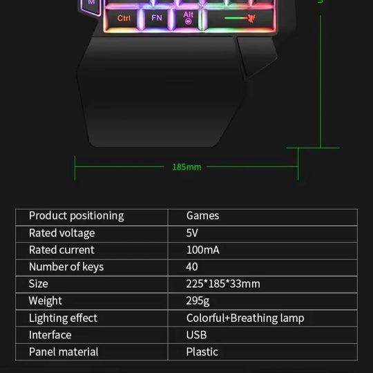 Mini Gaming Keyboard