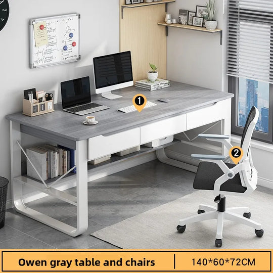Computer Desk With Drawers