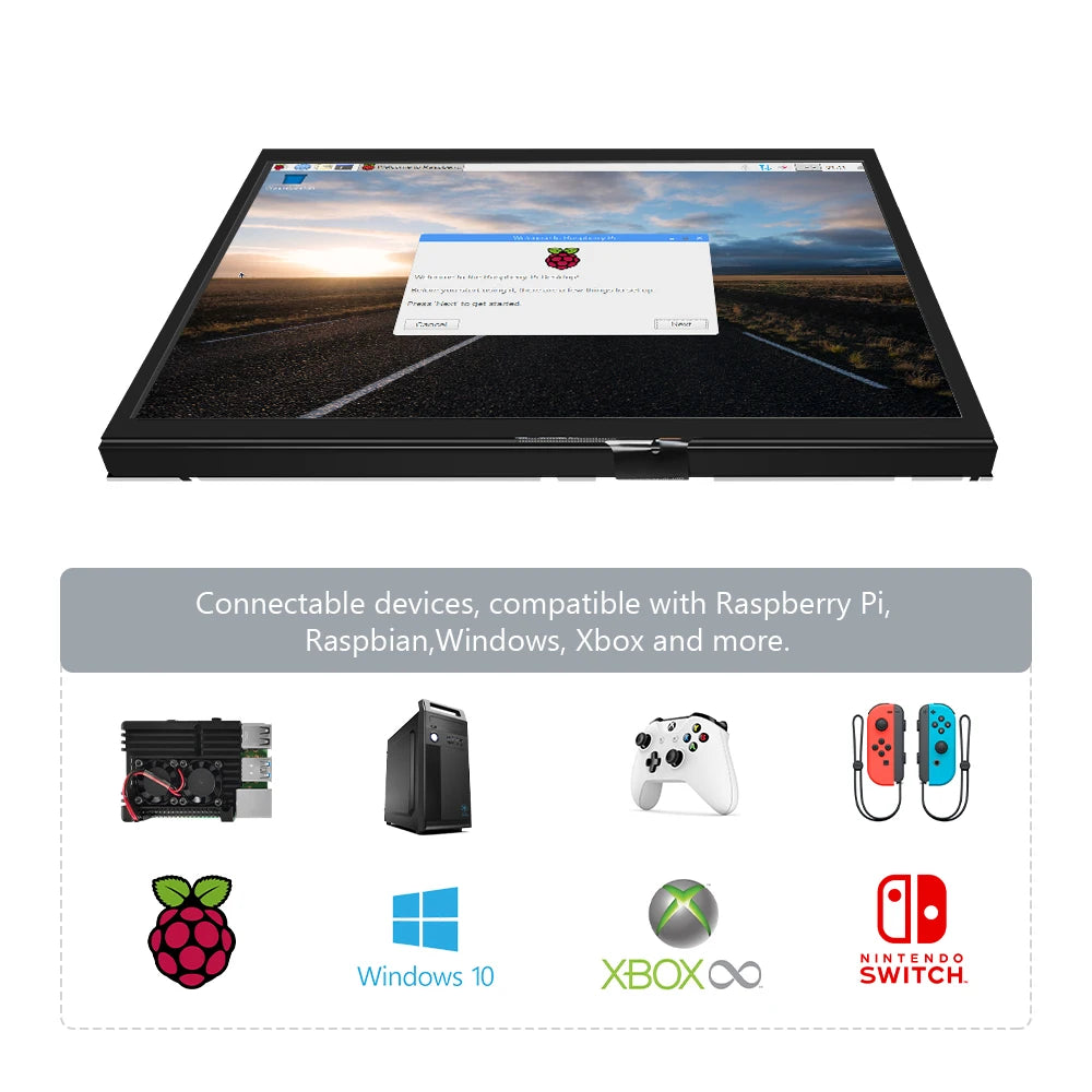 Touchscreen LCD Monitor