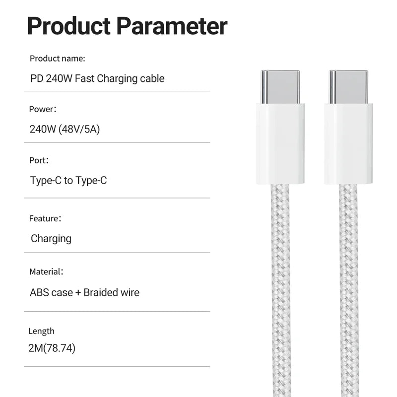 240W Charging Cable