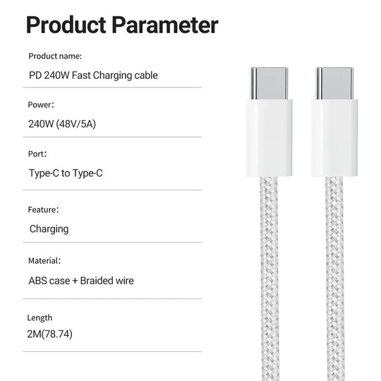 240W Charging Cable
