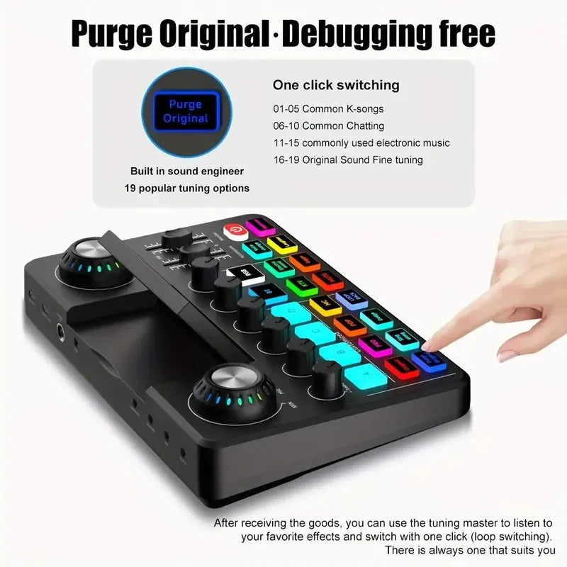 DJ Audio Mixer