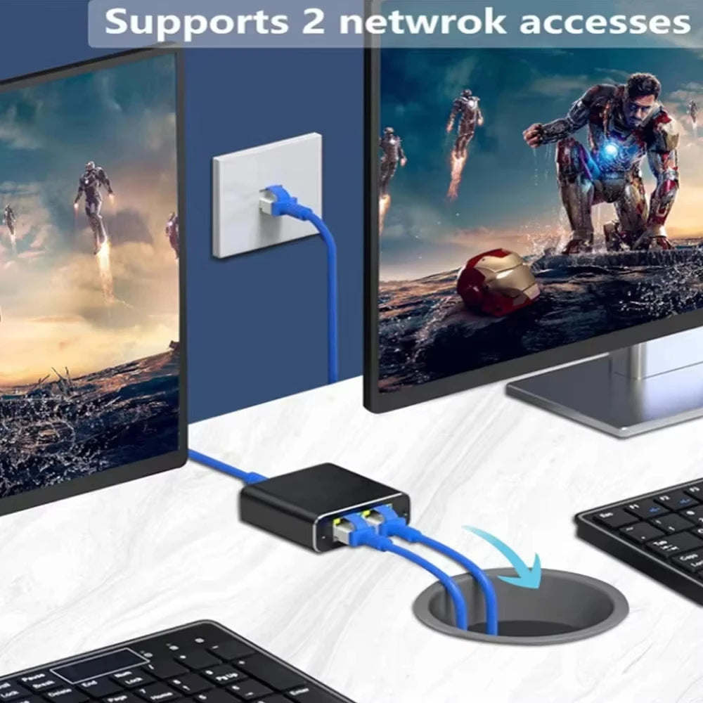 RJ45 Ethernet Splitter
