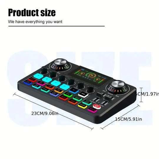 DJ Audio Mixer