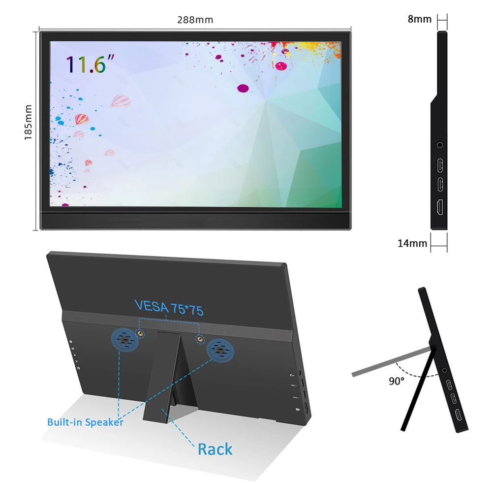 Portable Touch Monitor