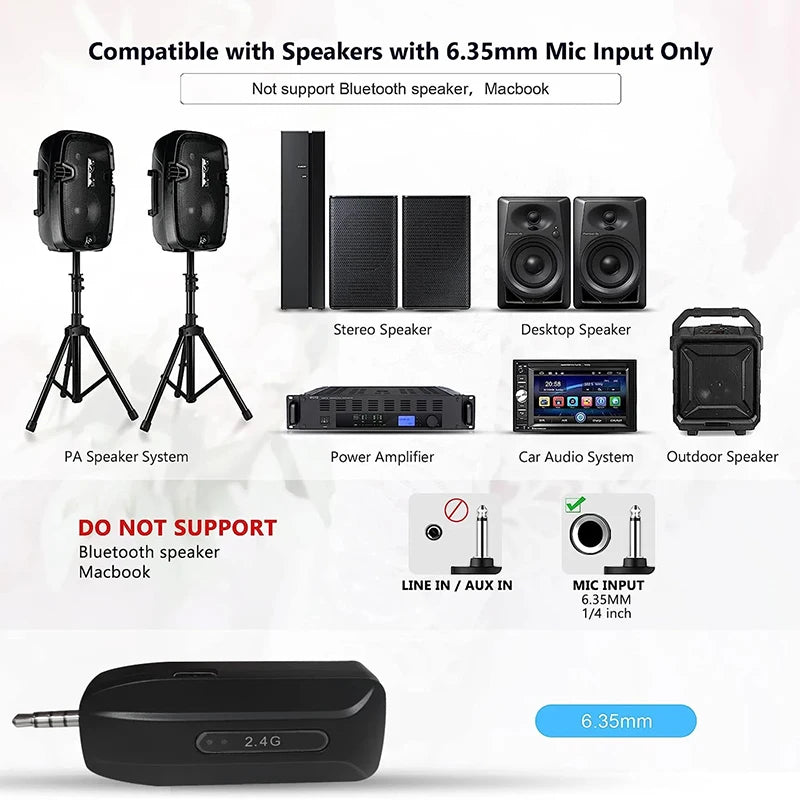 Wireless Headset Microphone