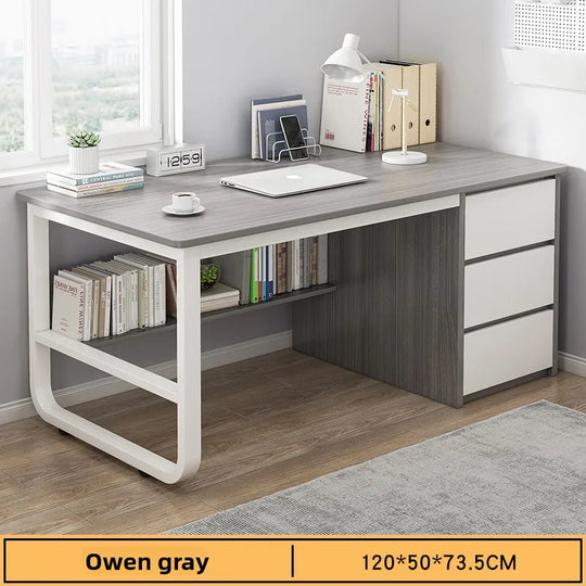 Desk Bookshelf Combo