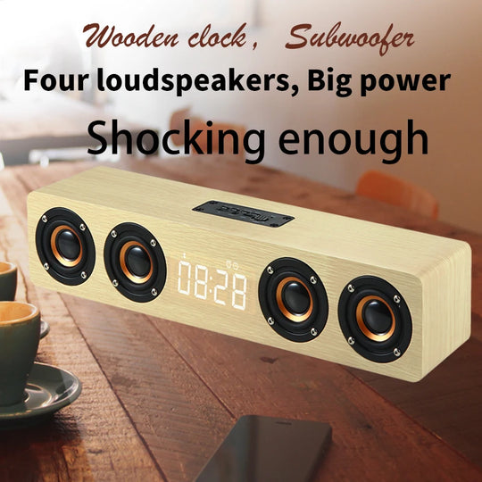 Wooden Bluetooth Speaker