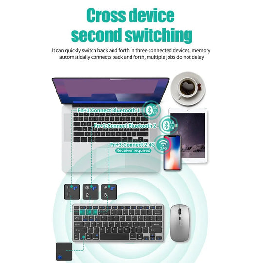 Wireless Bluetooth Keyboard