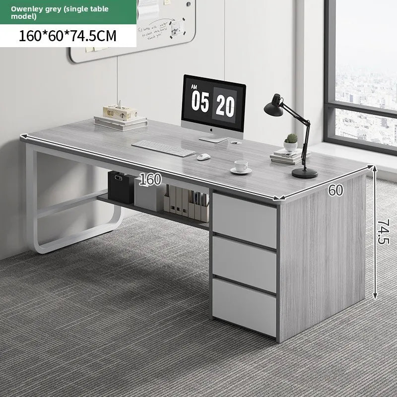Desk Bookshelf Combo