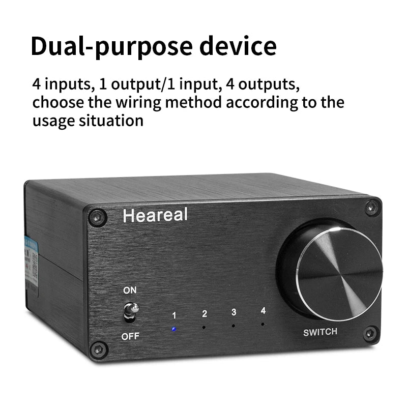 4-Port Audio Switch
