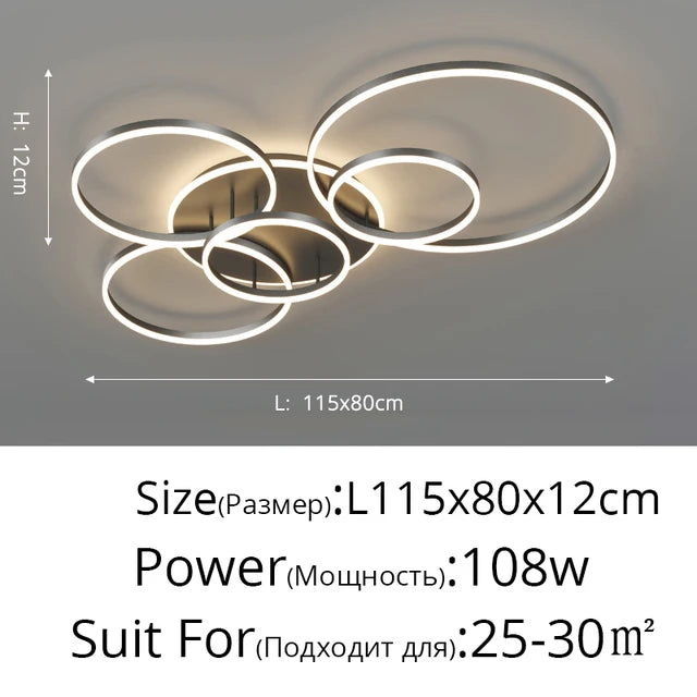Modern LED Chandelier