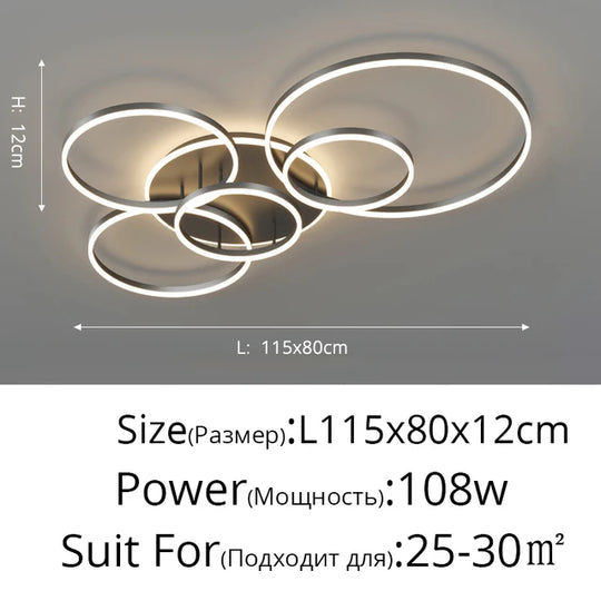 Modern LED Chandelier