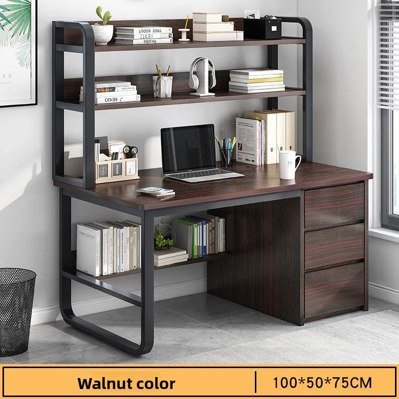 Desk Bookshelf Combo
