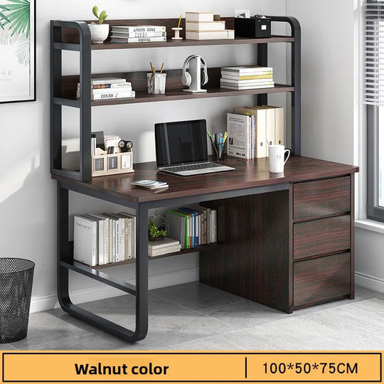 Desk Bookshelf Combo