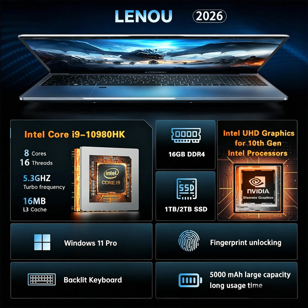 Core i9 Laptop 15.6"