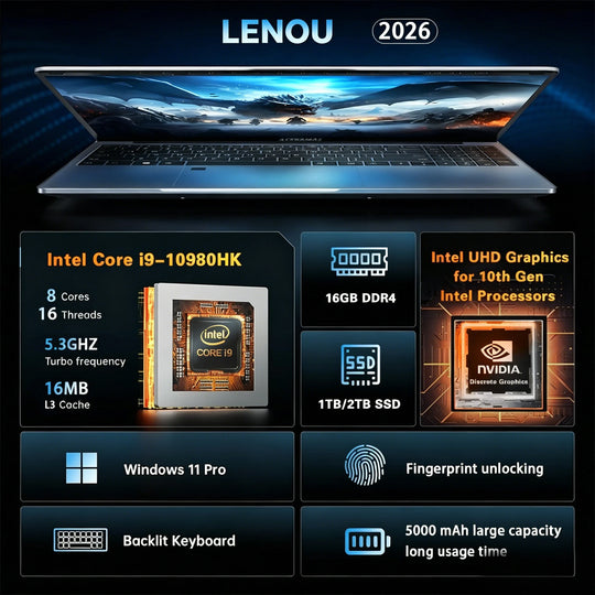 Core i9 Laptop 15.6"