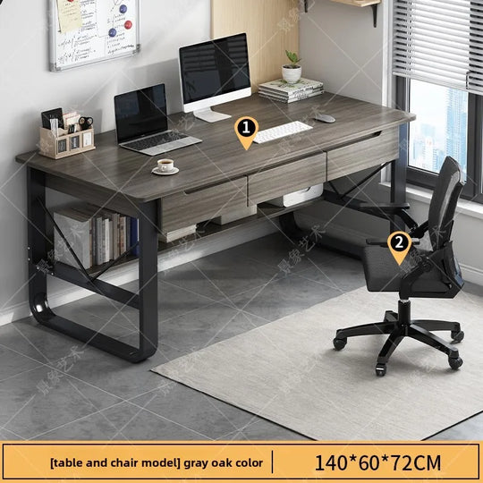 Computer Desk With Drawers