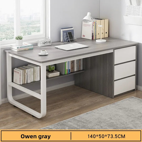 Desk Bookshelf Combo