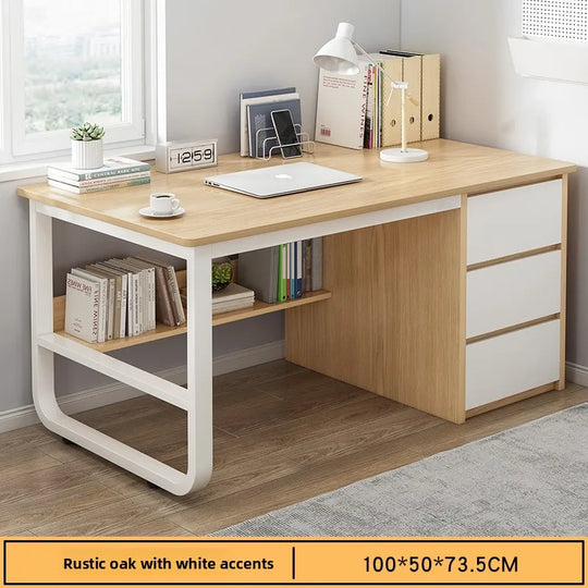 Desk Bookshelf Combo