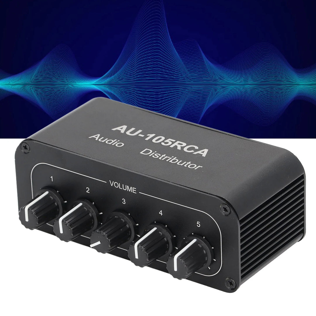 5-Way Audio Splitter
